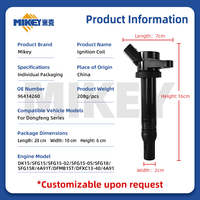MIKEY 96414260 Ignition Coil for DongfengFengguang330S 350 360 370 500 580PHEV E3 S370 S560 SX6 T5L Jingyi X5L Junfeng CV03Succe