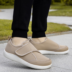 Walking <b>Shoes</b> Mesh Round Toe Hook Loop Anti Slip Breathable Cushioned Light Weight All Seasons Outdoor Comfort <b>Shoes</b> For - Product Image 2