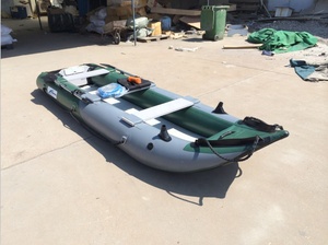 <span class=keywords><strong>Bateau</strong></span> gonflable GTK410 Goboat CE en PVC Drop Stitch, 13,5 <span class=keywords><strong>pieds</strong></span>, 4+1 chambres à air, capacité 3 personnes, léger, pour la navigation en mer - Product Image 4