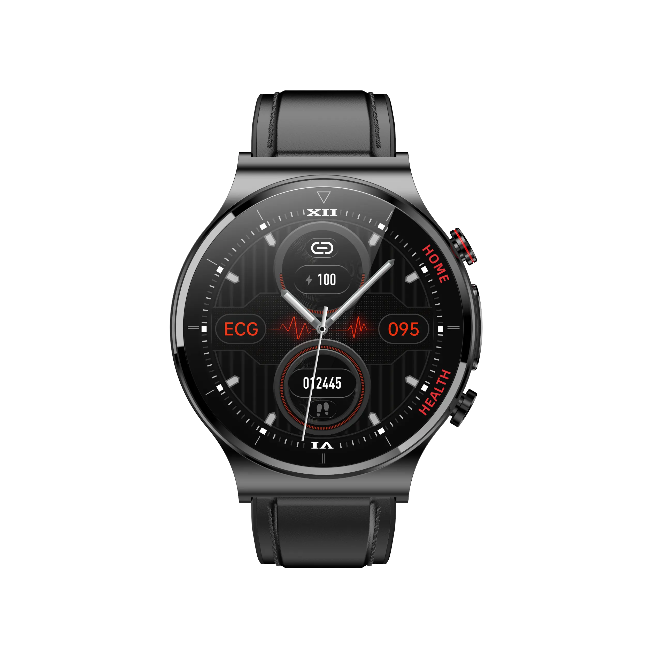 Waterproof Health Monitoring Round Smart Watch Sport Smart Watches Men Smart Watch