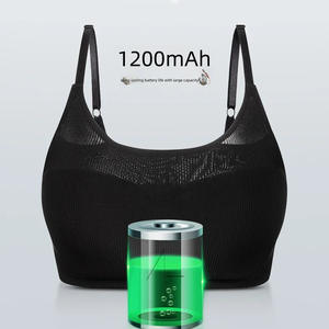 Intelligentes elektrisches Brust massage gerät <span class=keywords><strong>Boob</strong></span> <span class=keywords><strong>Massager</strong></span> 1200mAh Wiederauf ladbare Vergrößerung Multifunktion aler kabelloser Brust-BH - Product Image 1