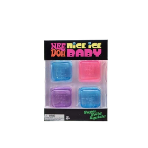 Juguete Antiestrés de TPR de 12 cm, Cuatro Colores, Cubo de Hielo Cuadrado, Juguete Sensorial Suave para Niñas de 0 a 24 Meses - Product Image 2
