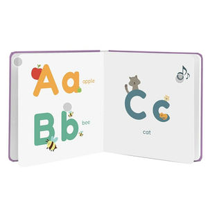 <span class=keywords><strong>Livre</strong></span> sonore d'apprentissage personnalisé de l'alphabet ABC <span class=keywords><strong>livre</strong></span> <span class=keywords><strong>audio</strong></span> pour enfants <span class=keywords><strong>livre</strong></span> sonore éducatif précoce pour bébé livres sonores pour enfants - Product Image 2