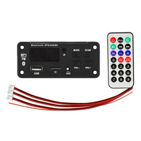 Nouveau grand écran couleur voiture MP3 décodeur Module Bluetooth 2*25W amplificateur appel enregistrement sans perte Audio-Audio produits accessoire