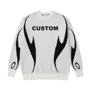 Verdant Strokes. <strong>Men's</strong> Jacquard Pattern Custom Colorful <strong>Sweater</strong> <strong>Woolen</strong> <strong>Sweater</strong> <strong>Designs</strong> for <strong>Men</strong> Wool <strong>Handmade</strong> <strong>Sweater</strong> <strong>Design</strong> for <strong>Men</strong> - Product Image 3