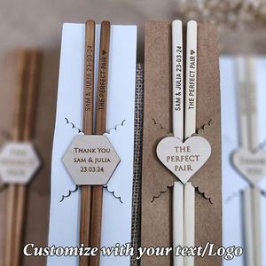 Palillos de Madera Vintage, Recuerdos para el Año Nuevo Chino, Par Perfecto, Tejidos, Ecológicos, Regalos para Fiestas, Color y Tamaño Personalizables - Product Image 2