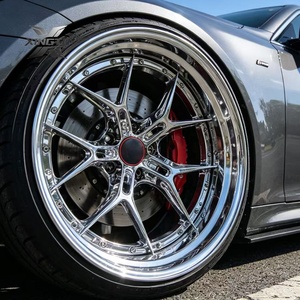 Cerchi Forgiati XINGTU Cromati a Profilo Profondo Concavo 17 18 19 20 22 24 Pollici Cromati 5x100 5x114.3 5x115 5x120 per Audi <span class=keywords><strong>BMW</strong></span> - Product Image 4