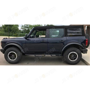 JP16 ODM Venta Caliente Nerf Bar Escalones Laterales Barras 4 Puertas Aluminio Paso Lateral Escalones Estribo Para Ford <span class=keywords><strong>Bronco</strong></span> 2021 <span class=keywords><strong>2022</strong></span> 2023 2024 - Product Image 3