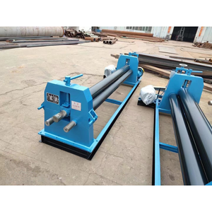 Best Price 1600mm Mechanical Iron Sheet Hydraulic Roll <b>Bending</b> <b>Machine</b> High Accuracy Semi-Automatic for Carbon Steel Rolling - Product Image 1