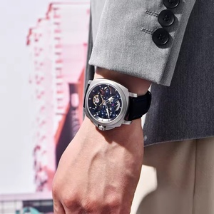 PAGANI Design YS017 Men's Sports Automatic <b>Mechanical</b> <b>Watch</b> Stainless Steel Sapphire Glass Fashion Leather Waterproof Luminous - Product Image 4