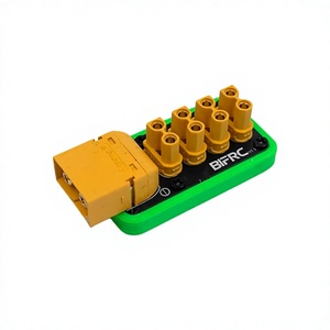 Placa de distribución de energía de alta corriente BIFRC XT60 a XT30 de 4 canales para robots, coches/botes/submarinos RC L510 - Product Image 1