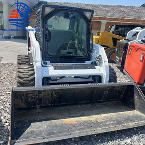 Minicargador hidráulico pequeño para ruedas de segunda mano de 0.747 toneladas S160 S300 S450 S550 S630 S650 con bomba de motor - Product Image 3