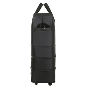 Bolsa de lona de nailon de gran capacidad, bolsa de viaje impermeable y duradera con cierre de cremallera, moda sencilla, unisex, para <span class=keywords><strong>viajes</strong></span>, 80x47x25cm - Product Image 6