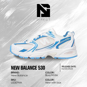 Chaussures athlétiques de luxe New Balance 530 'pastel Blue' Foot Locker exclusives Baskets décontractées pour hommes - Product Image 6
