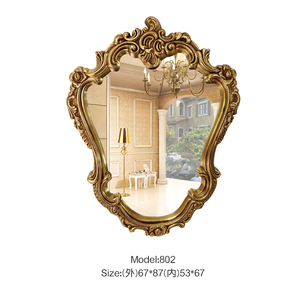 Design Elegant Court <strong>Gothic</strong> Style Frame Resin European Long Design Wall <strong>Mirror</strong> Living Room Vintage <strong>Mirror</strong> - Product Image 2