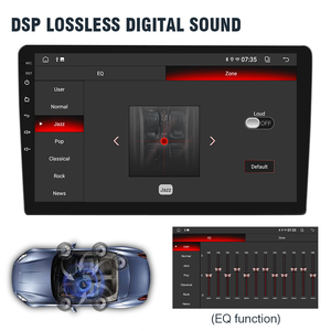 2024 kép BT Stereo Android Auto Car đài phát thanh 10 inch không dây Carplay xe chơi Dashcam DVD hệ thống âm thanh máy nghe nhạc cho xe - Product Image 6