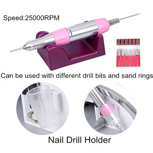 54 Wát UV đèn điện Nail Khoan máy với LED chiếu sáng móng tay Bụi <span class=keywords><strong>Collector</strong></span> 4 trong 1 công cụ làm móng tay thiết bị biểu tượng tùy chỉnh - Product Image 3