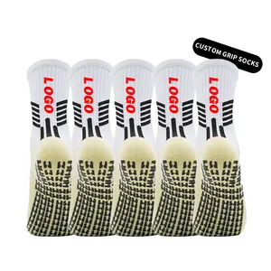 Atletik çorap özel Unisex Premium kaymaz alt sıkıştırma futbol futbol spor çorapları özel Logo