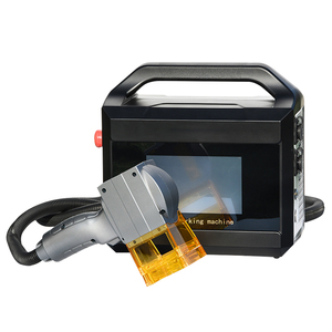 เครื่องแกะสลักไฟเบอร์เลเซอร์แบบพกพา 20W 30W 50W ความแม่นยำสูง แบบเสียบปลั๊ก สำหรับการแกะสลักวัสดุที่ไม่ใช่โลหะ รองรับไฟล์ DXF/PLT/AI - Product Image 1