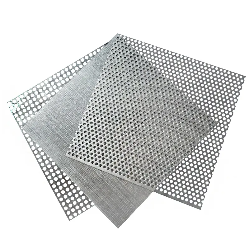 Circular perforated metal plate