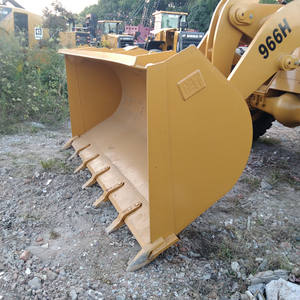 Chargeuse sur pneus d'occasion japonaise d'origine, machine à chargeur frontal Cat 966h, Offre Spéciale de moteur à charge nominale de 6 tonnes en Chine - Product Image 4