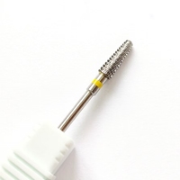 Broca de Carburo para Uñas, Popular, de Superficie Lisa, para Limpieza de Cutículas, para Salón de Uñas