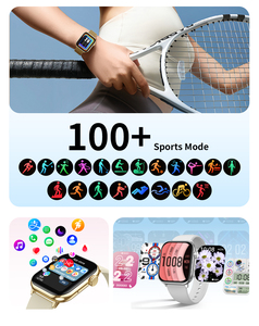 Enjoy Pretty Sport Smart Watches Multi Sport Mode Health Tracker Rich Dials 1,85 pulgadas Smartwatch para hombres y mujeres - Product Image 4