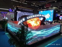 Grand module d'écran LED sphérique d'intérieur de 2m de diamètre Boule de sphère P2.5 flexible irrégulière Écran d'affichage LED à 360 degrés