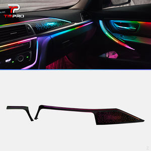 Lampe d'ambiance LED TMPRO 64 couleurs pour garniture <span class=keywords><strong>de</strong></span> haut-parleur <span class=keywords><strong>de</strong></span> <span class=keywords><strong>porte</strong></span>, pour <span class=keywords><strong>BMW</strong></span> Série 3 F30 F31 F34 F36 2013-2019, éclairage décoratif intérieur - Product Image 1