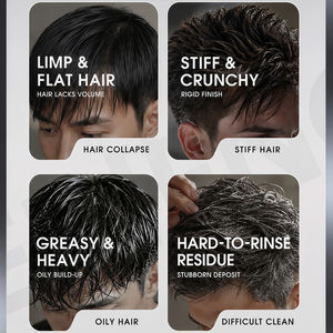 Spray capillaire mat à tenue forte sans alcool, unisexe, marque privée, avec définition des boucles et anti-frisottis pour adultes - OEM/ODM - Product Image 4