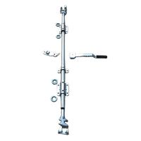 Barre de verrouillage de porte de conteneur ISO en acier galvanisé, ensemble de barres de verrouillage de porte
