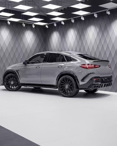 ดิฟฟิวเซอร์สปอยเลอร์หน้าคาร์บอนไฟเบอร์แบบไวด์บอดี้ สภาพใหม่ สำหรับ Mercedes-Benz GLE53 63Ccoupe ชุดแต่งกันชนรถยนต์ - Product Image 2