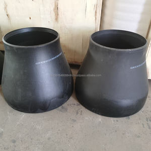 Coude en acier au carbone forgé de 14 pouces, 90 A234, Schedule 30, ANSI B16.9 SCH20 SCH40, 22,5 degrés, peint - Product Image 4