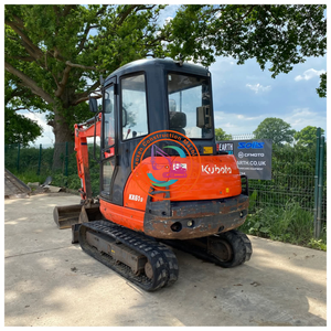 Utilisé pour la mini-pelle KX61-3 Kubota poids de fonctionnement 2-5ton avec composants clés moteur boîte de vitesses pompe à engrenages portant PLC - Product Image 3