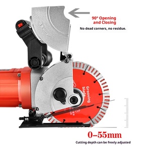 Macchina Elettrica per Scanalature 220V, Senza Polvere, per Progetti di Installazione Idraulica, Modellatura in Un Solo Passaggio, Taglio Completamente Automatico di Condotti per Cavi a Parete - Product Image 5