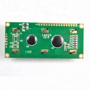 Módulo de pantalla LCD de 1602 caracteres Controlador HD44780 Retroiluminación azul LCD1602 - Product Image 4