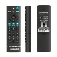 Control Remoto Universal Inalámbrico Personalizado para TV Box con Control por Voz, Control Remoto para Smart TV