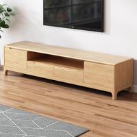 Juego de Mesa de Centro y Mueble para TV de Madera Moderna para Sala de Estar, Diseño Ecológico, Construcción Duradera, Personalizable para Dormitorio, Comedor, Hotel