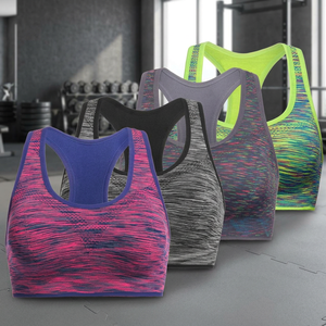Women's Comfortable Seamless Yoga Fitness Bra Wholesale <b>Cheap</b> Price Sportswear with Print for Adults - Product Image 2