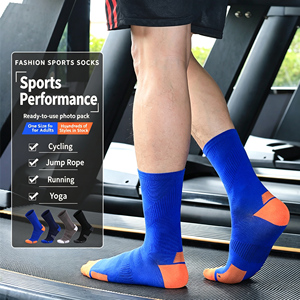 Custom Mesh <b>Socks</b> Performance <b>Compression</b> <b>Socks</b> Wholesale Anti-Slip Shock Absorption Athletic Graduated Pressure <b>Socks</b> - Product Image 1