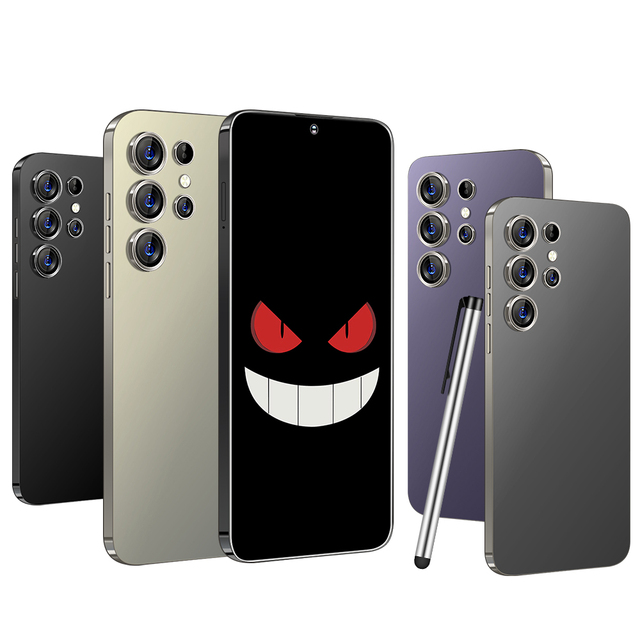 Wholesale Ultra 5G S24 6.8 Inch Full Screen Android 12 Smartphone with Face ID 16G+1TB Unlocked LTE Mobile Phone