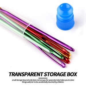 Lida GZ019-1 Lot de 8 Aiguilles à Tapisserie Jumbo à Grandes Mentes, Aiguilles à Fil Tranchantes, Style Simple, Aiguilles à Coudre à la Main en Métal pour le Rembourrage, 7 cm - Product Image 4