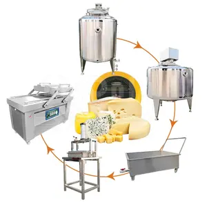 MY 200l Mozzarella Cheese Make Machine Dairy Process Cheese Production Line Mini Cheese Make Machine