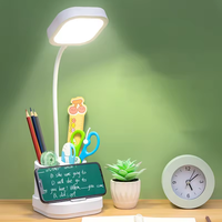 Lampe de chevet de style moderne, luxe, salon, chambre à coucher, vase à crayons, support, lampe de table de lecture avec lumière LED de bureau