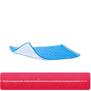 Almohada <span class=keywords><strong>de</strong></span> Gel Personalizada para Cuello y Cabeza, Almohada <span class=keywords><strong>de</strong></span> Espuma Viscoelástica Tejida, Portátil, para Dormir, Viajar, Acampar, Avión - Product Image 2