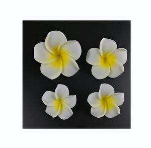Mousse Artificielle Plumeria <span class=keywords><strong>Rubra</strong></span> Têtes De Fleurs De Frangipanier Fleurs De Décoration De Mariage - Product Image 1