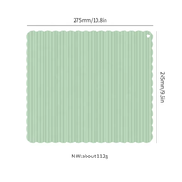 Wellfine sans BPA bricolage Sushi faisant outil de qualité alimentaire bricolage Silicone Sushi rouleau tapis Silicone Sushi tapis