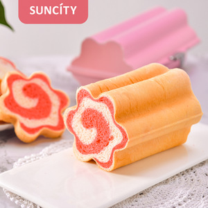 Pink Toast Box Customized Shape With Buckle For Bread Loaf Pans Cake Mold - Product Image 2
