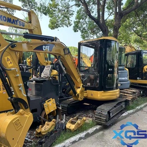 Mini-excavatrice Caterpillar 303 d'occasion, 3 tonnes, modèle 2022, moteur, boîte de vitesses et pompe contrôlés par PLC, matériel de construction - Product Image 3