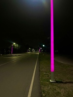 Poste Cónico de FRP de 14 m, Translúcido y Luminoso, con Certificación ISO